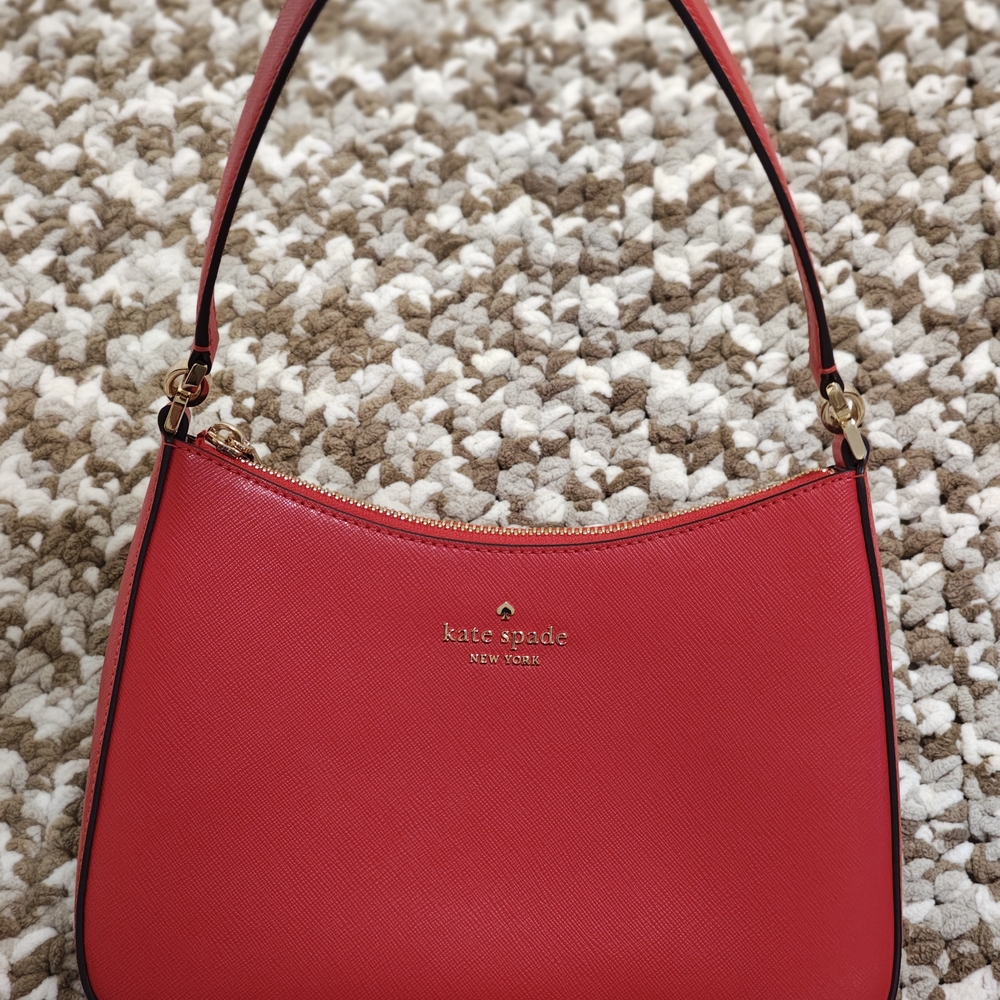 Kate Spade Red Leather Shoulder Bag – Like New - Picture 2 of 7